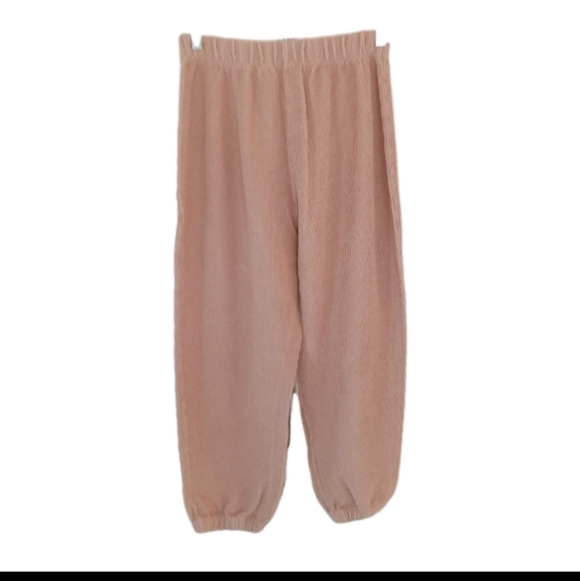 Reformation (2 PC) Cozy Lounge Wear Set - Large- Tan Ribbed - Picture 4 of 12